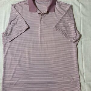 Bonobos Striped Purple Polo Shirt Men’s Large